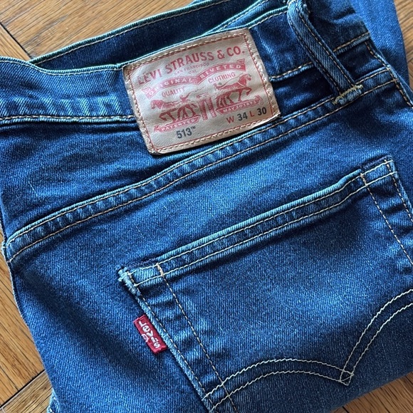 Levi's Other - Levi's Men's Straight Leg Blue Jeans Vintage Wash W34 L30